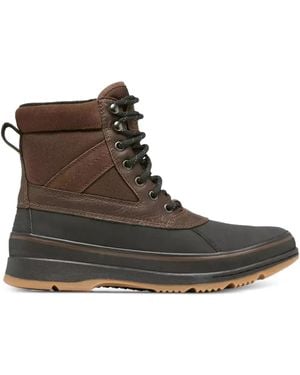 Sorel レースアップ レザーブーツ - ブラウン