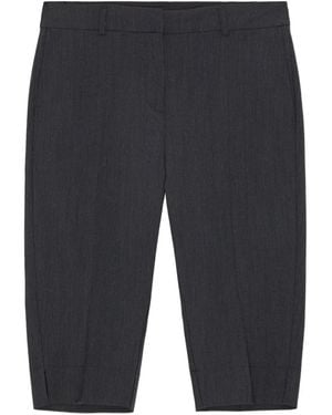 Herskind Klassische Cropped-Hose - Blau