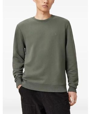 AllSaints Raven Crew-Neck Sweatshirt - Green