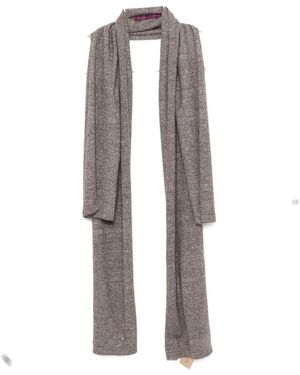Chén Sifān Fine-Knit Scarf - White