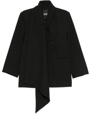 ELEH Asymmetric Jacket - Black