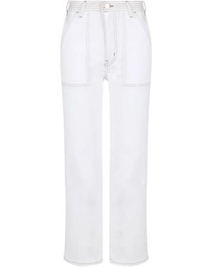 FRAME Patch-pocket Jeans - ホワイト