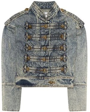 VAQUERA Napoleon Denim Jacket - Grey