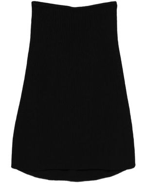 Rick Owens Gestrickter Rock - Schwarz