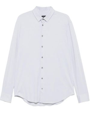 Giorgio Armani Camicia A Maniche Lunghe - Bianco