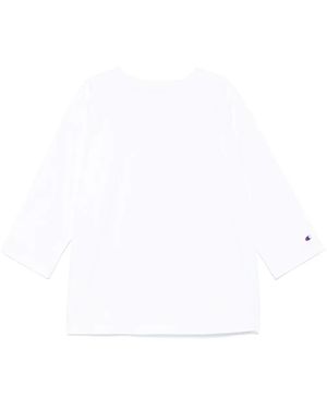 Champion コットン Tシャツ - ホワイト