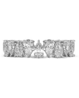 SOLO for Diamonds Pear-Cut Diamond Eternity Ring - White