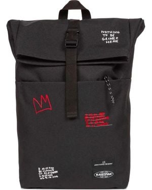 Eastpak X Basquiat Up Roll Backpack - Black