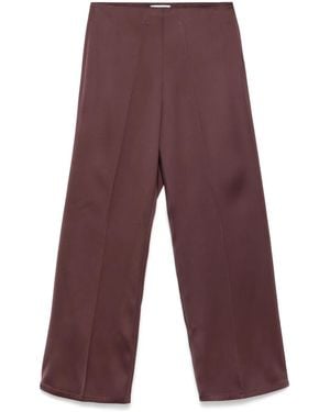 Jil Sander Twill-Weave Trousers - Red