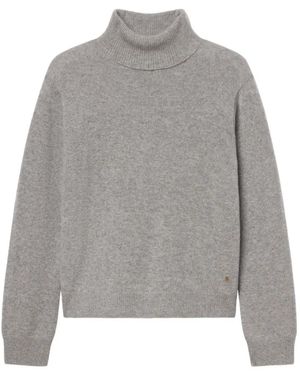 ÉTERNE Jersey Kean con cuello vuelto - Gris