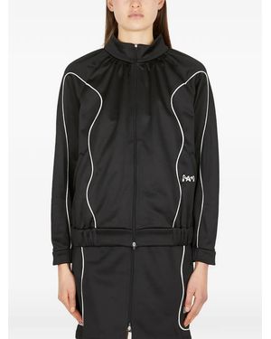 Perks And Mini Jacke Mit Logo-Stickerei - Schwarz