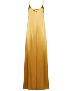 Monot Maxikleid aus Seide - Mettallic