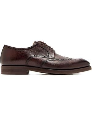 Magnanni レザー ダービーシューズ - ブラウン