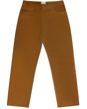 Aimé Leon Dore Westernhose aus Wildleder - Braun