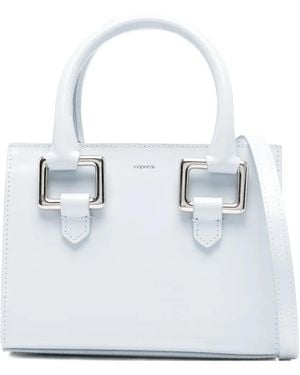 Coperni Bolso shopper con hebilla doble - Blanco