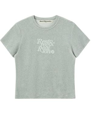 Rest&Recreation Round-Neck T-Shirt - Grey