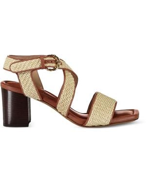 Ulla Johnson 70Mm Evona Heeled Sandals - Pink