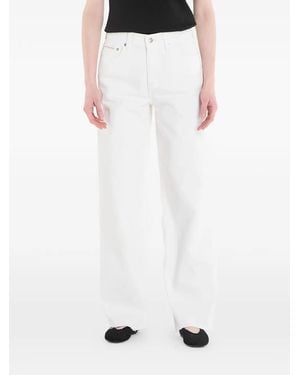Calvin Klein Wide-Leg Jeans - White