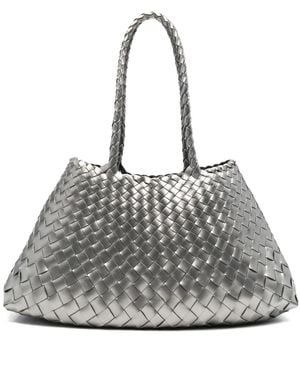 Dragon Diffusion Bolso Shopper Santa Croce Grande - Gris