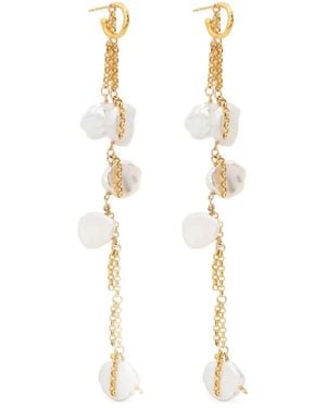 Alighieri The Deluge Drop Earrings - White