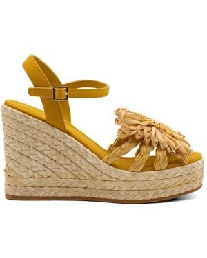 Palomitas By Paloma Barcelo' Fannie Heeled Sandals - Metallic