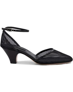 Casadei Muni Net 50mm パンプス - ブラック