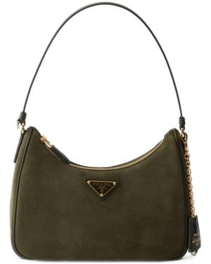 Prada Re-Edition 2005 Suede Mini-Bag - Green