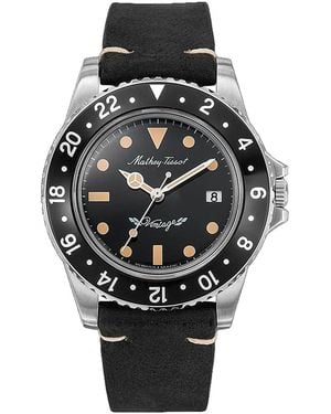 Mathey-Tissot Vintage 40Mm Watch - Black