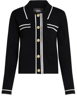 Karl Lagerfeld Cardigan Essential - Nero