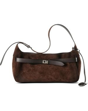 Balenciaga Small Bel Air Shoulder Bag - Brown