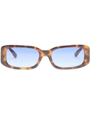 Messyweekend Lunettes De Soleil Roxie À Effet Écaille De Tortue - Blue