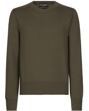 Dolce & Gabbana クルーネック セーター - グリーン