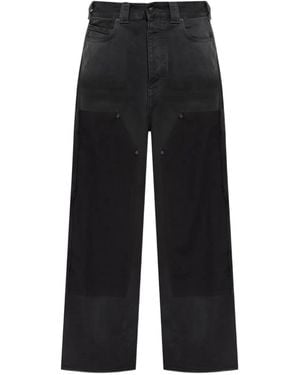 Balenciaga Panel-detail jeans - Negro