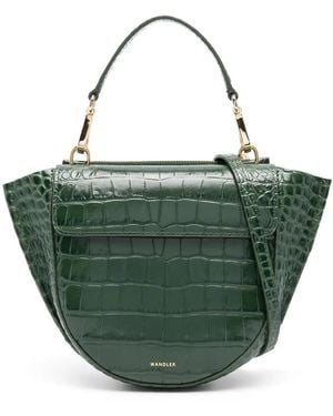 Wandler Hortensia Kleine Shopper - Groen