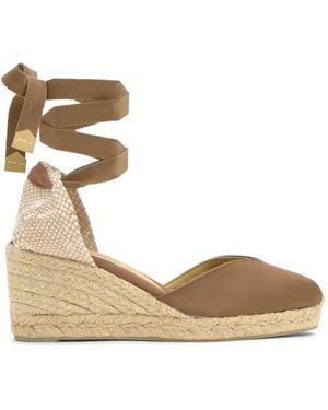 Castañer Chiara Espadrilles - Mettallic