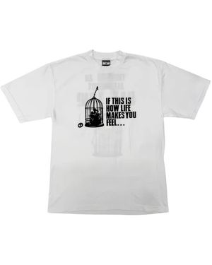 Babylon LA Bb Caged T-Shirt - White