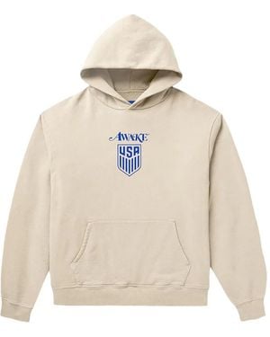 AWAKE NY X Usmnt Team Usa World Cup 22 Hoodie À Logo Imprimé - Blanc