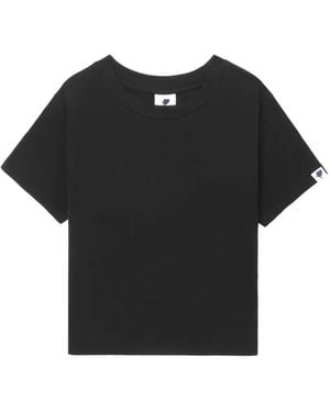 A Bathing Ape Cropped T-Shirt - Black