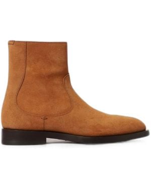 Brunello Cucinelli Suede Ankle Boots - Brown