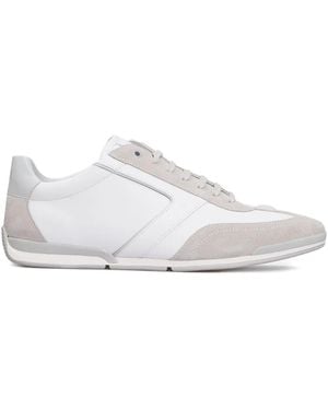 HUGO Saturn Low Profile Ital Trainers - White