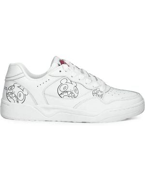 Skechers Zapatillas Con Dibujo Estampado - Blanco