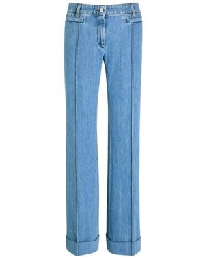 Missoni Seam Cuffed Jeans - Blue