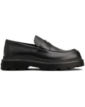 Tod's Gommino Leather Loafers - Black