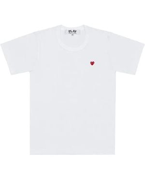 COMME DES GARÇONS PLAY Mini Heart T-Shirt - White
