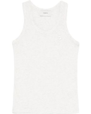 Coperni Logo Tank Top - White