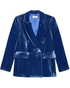 Maliparmi Double-Breasted Blazer - Blue