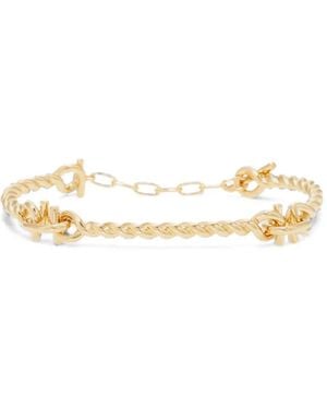 Ferragamo Bracciale Gancini Twisted (S) - Metallizzato