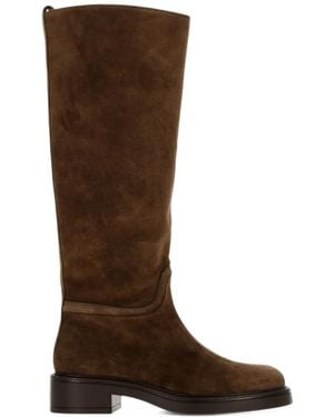 Stuart Weitzman Suede Boots - Brown