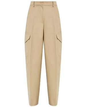 Givenchy Cocoon Utility-Hose Aus Baumwolle Und Wolle - Natur