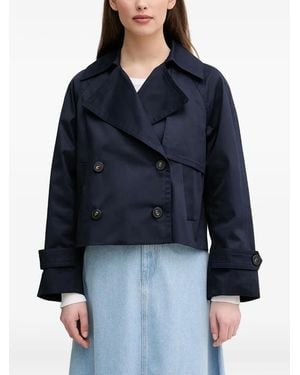 Benetton Button Lapel Jacket - Blue